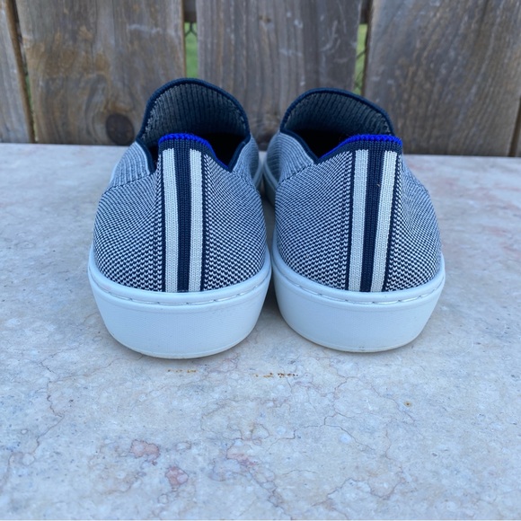 Rothy’s The Original Sneaker Grey Slip Ons - Picture 4 of 8